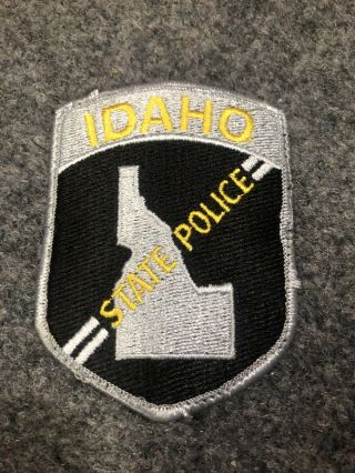 Idaho State Police Patch Trooper Id