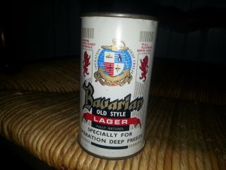 Minty Bavarian Old Style Lager Oper.  Deep Freeze Flat Top Zealand Beer Can