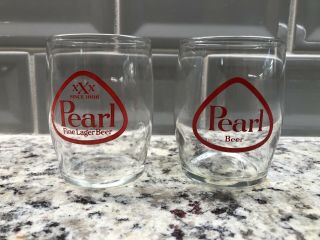 Pearl Beer Barrel Glass Xxx San Antonio Texas