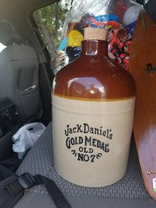 Vintage Jack Daniels Gold Medal 1and 1/2 Gallon Whiskey Jug