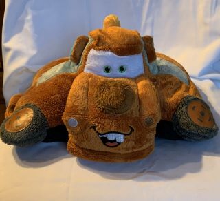 Disney Pixar Cars Pillow Pets Pee Wees Tow Mater 11 Inch Plush
