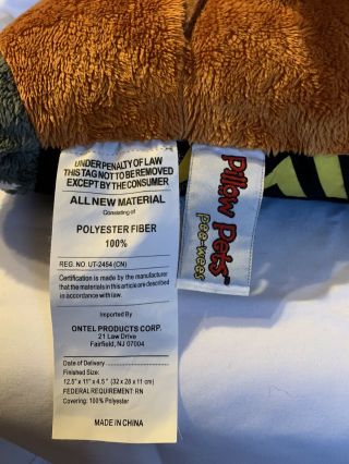 Disney Pixar Cars Pillow Pets Pee Wees Tow Mater 11 Inch Plush 3