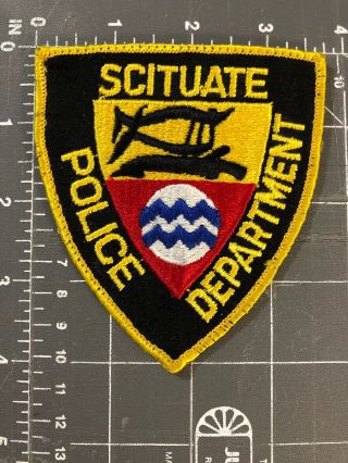 Scituate Police Department Patch Shield Spd Rhode Island Ri Providence County