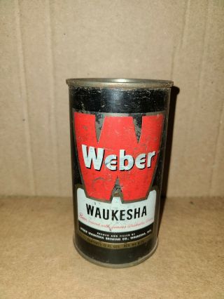 Weber Beer 12oz Flat Top Can Weber - Waukesha Brewing Waukesha,  Wi Usbc 144 - 29