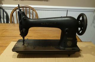 Singer Model 31 - 15 Industrial Treadle Sewing Machine