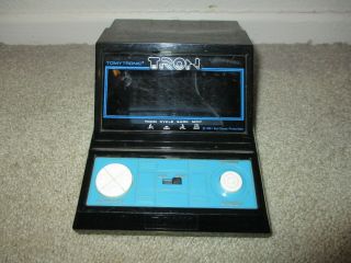 Vintage 1981 Tomytronic Tron Tabletop Handheld Video Game Great