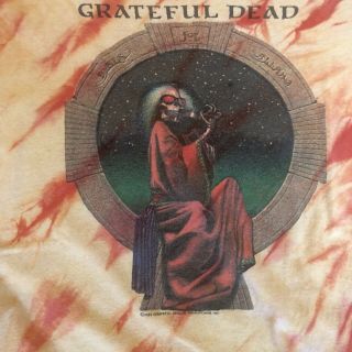Grateful Dead Blues For Allah Tie - dye Vintage 2
