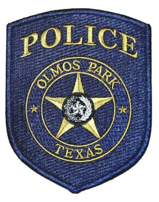 Olmos Park Texas Tx Sheriff Police Patch Lone Star State Seal