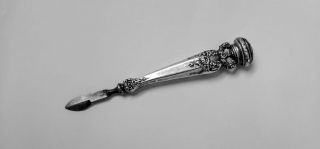 Amethyst Jeweled Seam Ripper Ornate F&b Foster & Bailey Sterling Silver