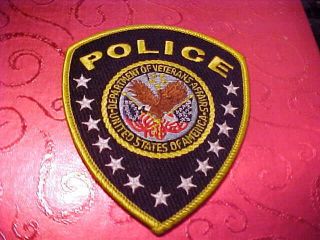 Department Of Veterans Affairs Police Patch Shoulder Size