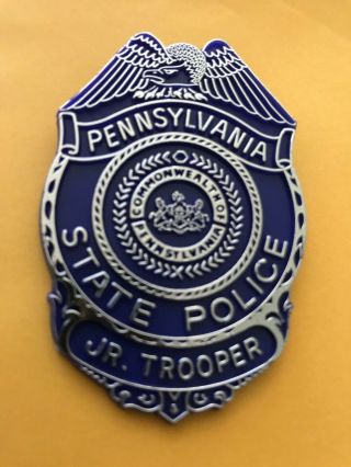 Vintage Pennsylvania State Police Junior Trooper Badge