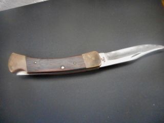 Vintage Buck Knife 110 Three Pin Folding