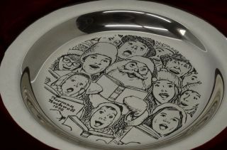 Vintage1972 Franklin Holiday Plate By Norman Rockwell - The Carolers