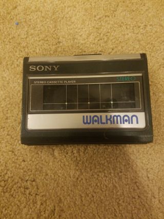 Vintage Sony Walkman Wm - 41 Cassette Player - Wm - 31/32/41,  Smoke