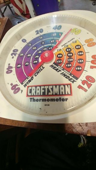 Vintage Craftsman Wind Chill,  Heat Index Thermometers By Taylor