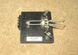 Vintage Bencher Chicago Telegraph Key Morse Code Paddle