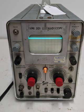 Vintage Tektronix Oscilloscope,  Type 321