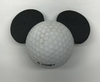 Disney Mickey Mouse Ears Golf Ball Antenna Topper / Ball