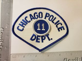 11th District Harrison Chicago Police Department Officer Patch Illinois Re Pop