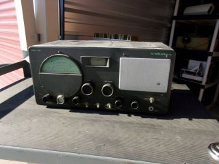 Vintage Hallicrafters Co Model S - 40a Radio Receiver Ham Am Sw 44mhz Boatanchor