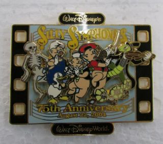 2004 Walt Disney World Silly Symphonies 75th Anniversary Trading Pin Dp1