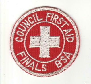 Generic Council First Aid Finals 1940s 1950s