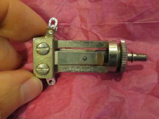 Vintage 1961 Switchcraft Switch W/ Nut For Gibson Les Paul Sg Es 335 Es 175 Paf