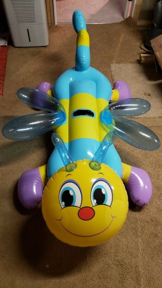 Vintage Intex Wet Set Inflatable Bee Rider From 2003