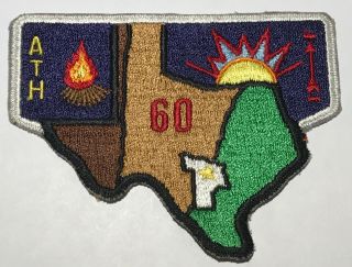 Oa Lodge 60 Aina Topa Hutsi Flap Texas Ce Boy Scout Cf3