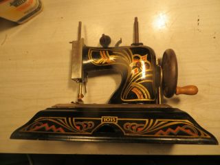 Antique Casige 1015 Art Deco Toy Sewing Machine (germany) British Zone
