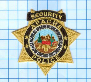 Patch - Arizona - San Carlos Apache Indian Reservation - Security Police
