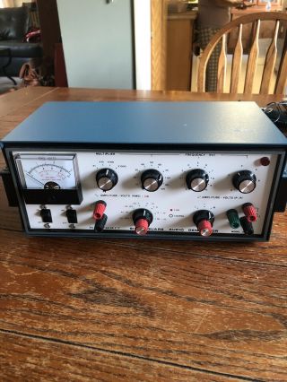Vintage Heathkit Sine - Square Audio Generator Model Ig - 5218 Electronic Test Eqpt