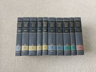 Gateway To The Great Books Complete Set Volumes 1 - 10 Britannica 1963 Vintage Hc