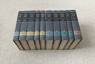 GATEWAY TO THE GREAT BOOKS Complete Set Volumes 1 - 10 Britannica 1963 Vintage HC 2