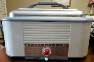 Vintage 1950s Westinghouse Roaster Electric Oven Ro 91