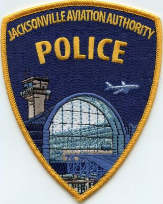 Jacksonville Florida Fl Aviation Airport Police Patch