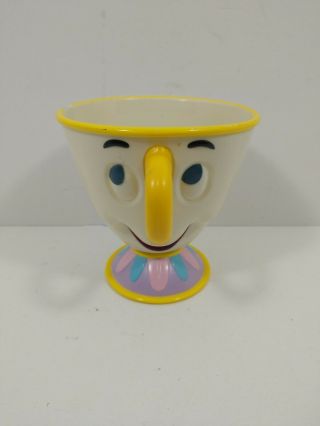 Disney On Ice Chip Beauty And The Beast Mug Tea Cup Kids Hard Plastic