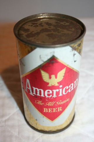 American Beer 12 oz flat top beer can from Baltimore,  Maryland 2