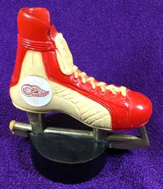 1972 Vintage = Detroit Red Wings Nhl Hockey Skate Bottle Opener - Org Scott Prod.
