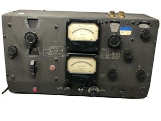 Boonton Radio Type 260a Vintage Test Equipment Q Meter 50kc - 50mc Powers On As - Is