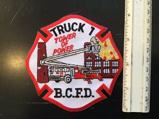 Baltimore City Fire Department Truck 1 Patch Old Version