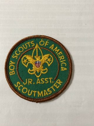 1970s Boy Scout Junior Assistant Scoutmaster Patch