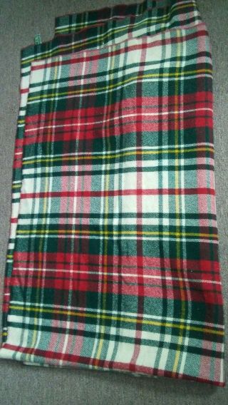 Vintage Ll Bean Wool Blanket Muti Color 70x82 Usa Made