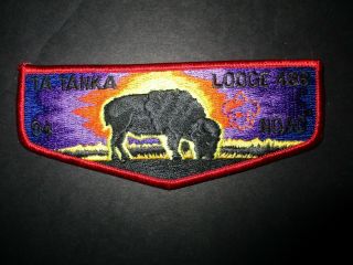 Oa Lodge 488 Ta - Tanka Noac 1994 Red Border Flap