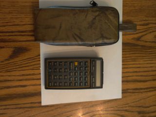 Vintage Hewlett Packard Hp 41cx Scientific Calculator