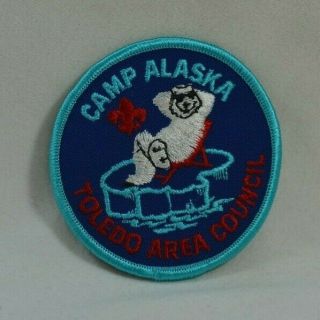 Toledo Area Council Camp Alaska Patch Boy Scouts Of America Bsa Fast -