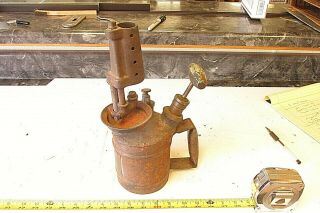 Vintage Hauck Manufacturing Co.  Blow Torch Steam Tractor,  Engine Water Heater