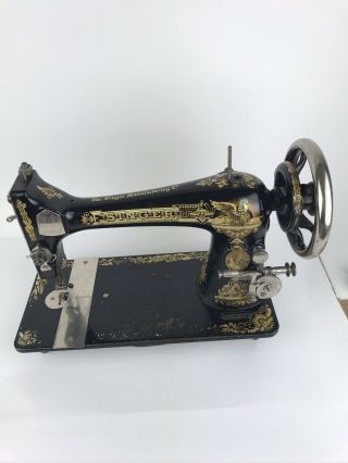 Singer Model 27 Sewing Machine Antique 1909 Sphinx