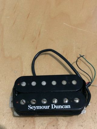 Vintage USA Seymour Duncan SH - 4 JB Black Bridge Humbucker Guitar Pickup 2