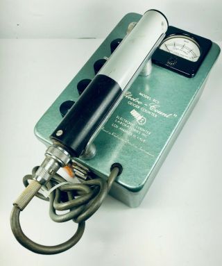 Vintage Cold War Era Electro - Count Geiger Counter Ec5 - Radiation Detection Usa